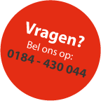 Sticker Vragen? Bel ons op: 0184-430444